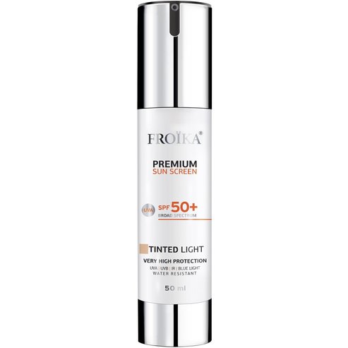 Froika Premium Sunscreen Spf50+ Broad Spectrum 50ml - Tinted Light
