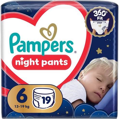 Pampers Night Pants №6 (15+ kg) 19 Пелени Гащички
