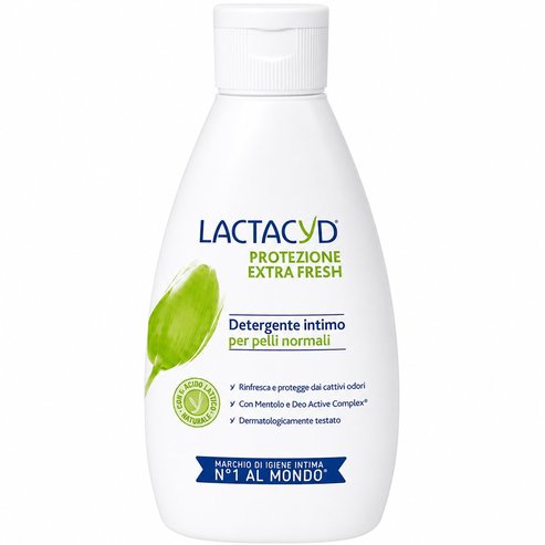 Lactacyd Fresh Intimate Washing Lotion Почистващ Гел за Интимната Зона, който Осигурява Дълготрайна Свежест & Помага за Предотвратяване на Нежелани Миризми 200ml