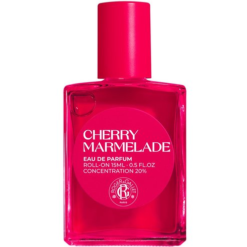 Roger & Gallet Cherry Marmelade Eau de Parfum Roll-On Концентриран Roll-On парфюм с нотки на череша, божур, пралине & блестящо желе от горски плодове 15ml