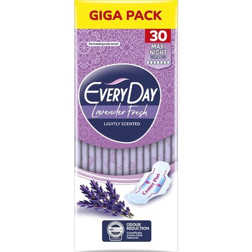 Every Day Lavender Fresh Lightly Scented Maxi Night 30 броя