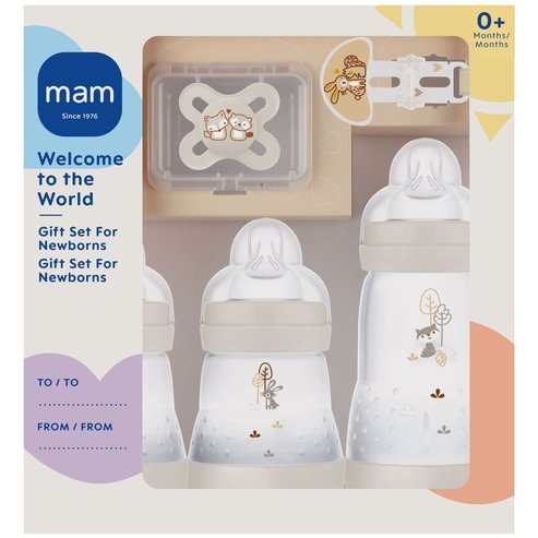 Mam Promo Welcome to the World Newborn Gift Set 0m+, 1 брой - Кремаво 2