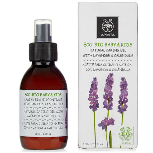 Apivita Eco Bio Baby Kids Олио с календула & Лавандула 150ml