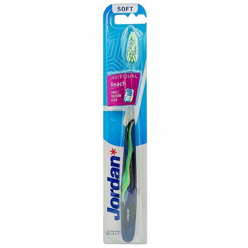 Jordan Individual Reach Soft Toothbrush 1 брой Код 310041 - Син 2