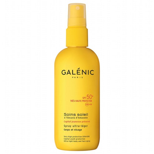Galenic Soins Soleil Spray Legere Corps VisageМного лек крем за лице и тяло  SPF50 125ml