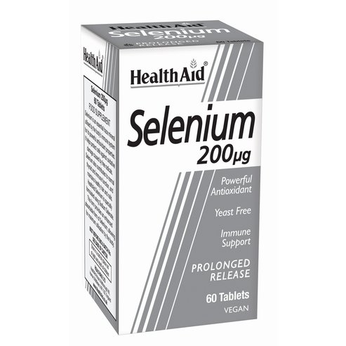 Health Aid Selenium 200μg 60tabs