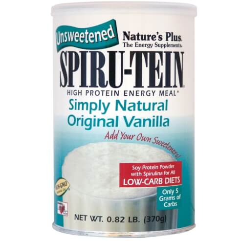 Natures Plus Spiru-tein Vanilla Shake Соева диетична добавка с аромат на ванилия 370gr