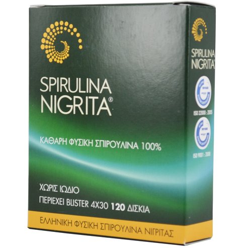 Spirulina Nigrita Био Спирулина на таблетки 120 табл.