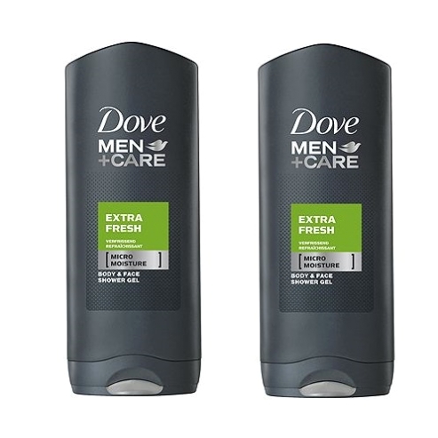 Dove Пакетни оферти Men Вана с балончета Extra Fresh 2 x 400ml