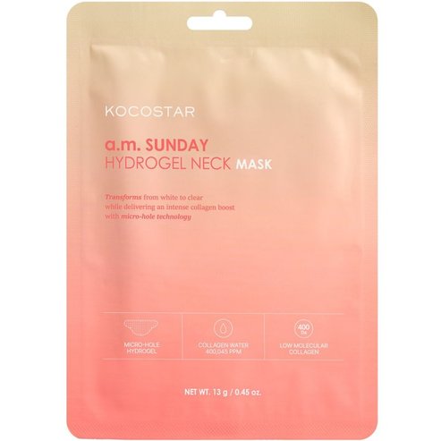Kocostar A.M. Sunday Hydrogel Neck Mask 13g