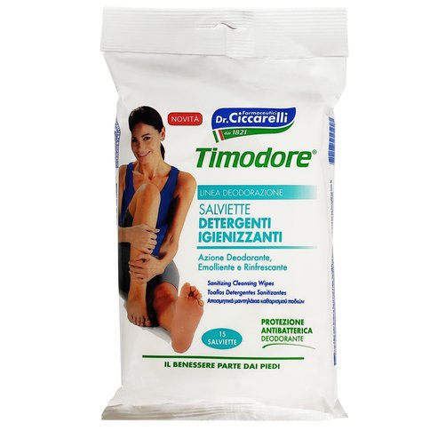 Dottor Ciccarelli Timodore Sanitizing Cleansing Wipes 15 Парчета