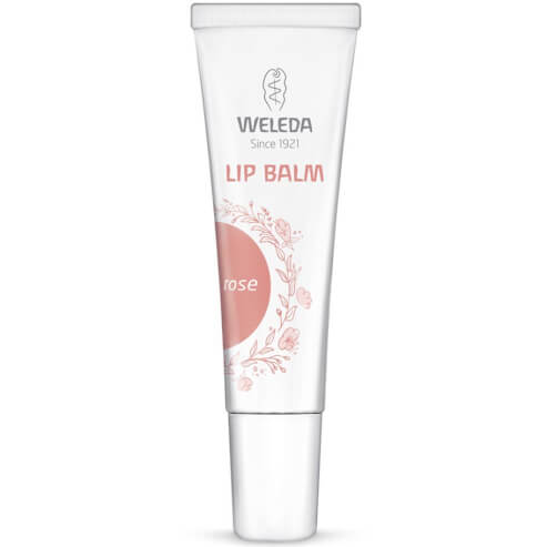 Weleda Lip Balm Rose Балсам за устни с дискретен розов блясък 10ml