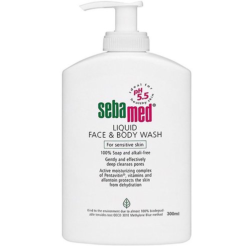 Sebamed Liquid Face & Body Wash - 300ml