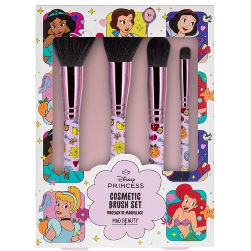 Mad Beauty Disney Princess Express Yourself Cosmetic Brush 4 бр