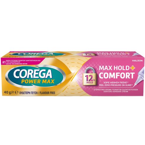 Corega Power Max 12h Hold & Comfort 40gr