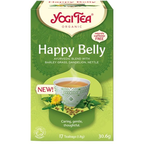 Yogi Tea Happy Belly 17 Teabags (17 сашета x 1,8g)