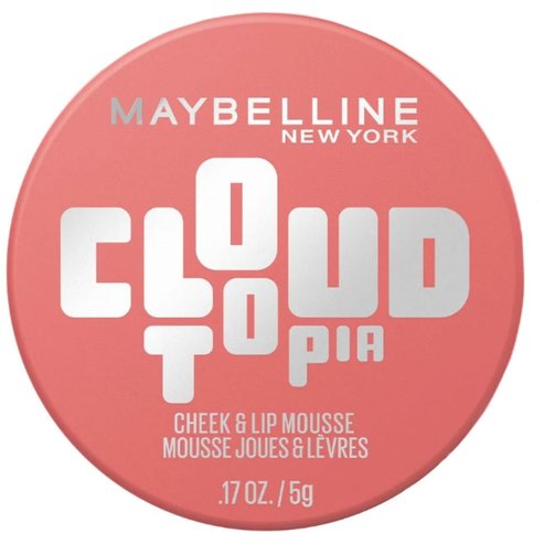 Maybelline Cloudtopia Cheek & Lip Mousse Матов мус за бузи и устни с лека текстура и наситен цвят 5g - 09 Dreamy Dawn