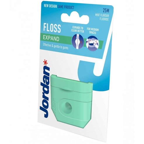 Jordan Floss Expand Mint Flavour & Fluride Effective & Gentle To Gums 25M