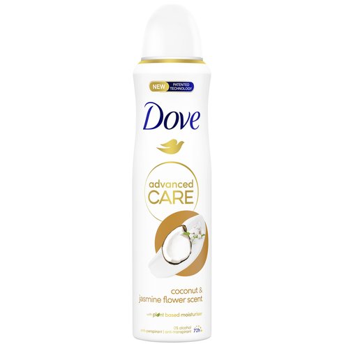 Dove Advanced Care 72h Deodorant Spray with Coconut & Jasmine Flower Scent 150ml