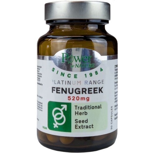 Power Health Platinum Range Fenugreek 520mg 30 капсули
