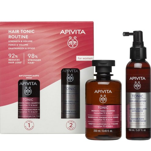 Apivita Promo Tonic Hair Loss Lotion 150ml & Подарък Women\'s Tonic Shampoo 250ml