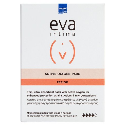 Eva Intima Period Active Oxygen Pads 18 бр