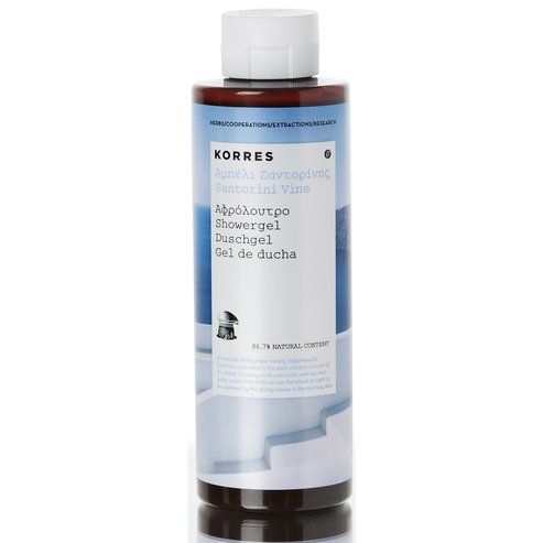 Korres Душ-гел с аромат на грозде от Санторини 250ml