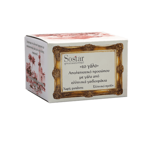 Sostar – ексфолиращ крем с магарешко мляко, 60 ml