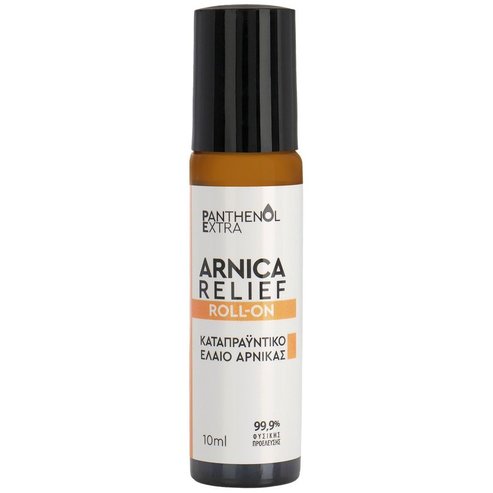 Panthenol Extra Arnica Relief Roll On Успокояващо Масло от Арника за Облекчаване на Болката След Падания & Удари 10ml