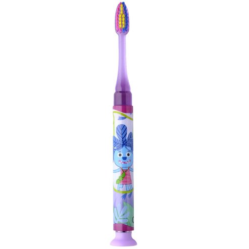 Gum Light-Up Junior 6+ Soft Toothbrush with Timer Light 1 брой - лилаво