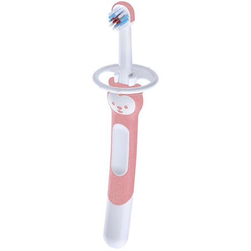 Mam Learn to Brush Soft Toothbrush 5m+, 1 брой, Код 605 - Розов