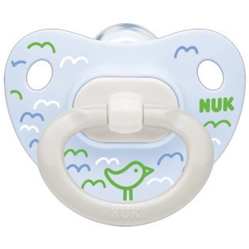 Nuk Classic Happy Days Silicone Soother 0-6m 1 Парче - синьо