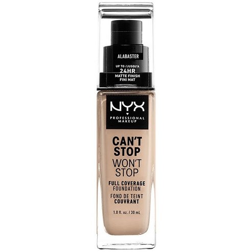 NYX Professional Makeup Can\'t Stop Won\'t Stop Full Coverage Foundation 30ml - 02 Alabaster