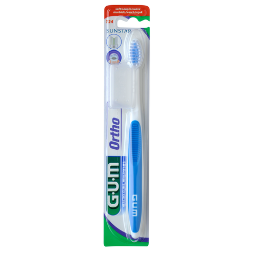 Gum Ortho Soft Toothbrush Син 1 брой, код 124