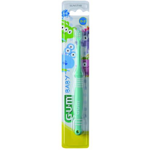 Gum Baby 0-2 Years Soft Toothbrush 1 брой - зелено