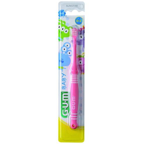 Gum Baby 0-2 Years Soft Toothbrush 1 брой - Розов