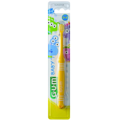 Gum Baby 0-2 Years Soft Toothbrush 1 брой - Жълт