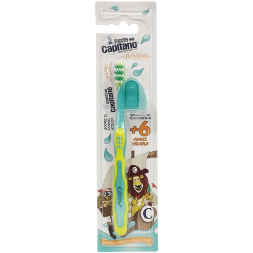 Pasta Del Capitano Junior Soft Toothbrush 6+ Years 1 брой - Жълт