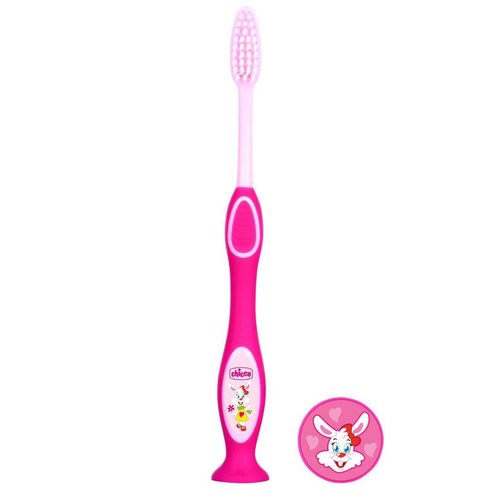 Chicco Milk Teeth Toothbrush 3-6 Years 1 парче - розово