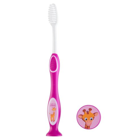 Chicco Milk Teeth Toothbrush 3-6 Years 1 парче - Лилаво