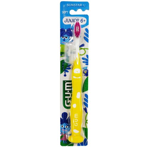 Gum Junior 6+ Soft Toothbrush 1 брой - Жълт