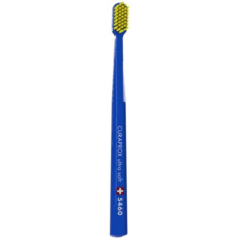 - СиньоCuraprox CS 5460 Ultra Soft Toothbrush 1 Брой - Тъмно синьо/жълто