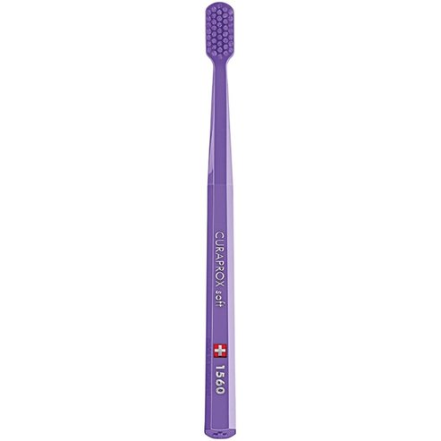 Curaprox CS 1560 Soft Toothbrush 1 Парче - лилаво / лилаво