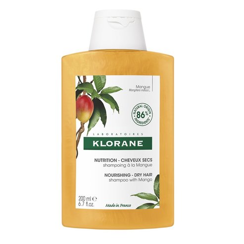 Klorane Mango Shampoo Dry Hair 200ml
