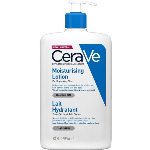 CeraVe Moisturising for Dry to Very Dry Skin Face & Body Lotion 976ml
