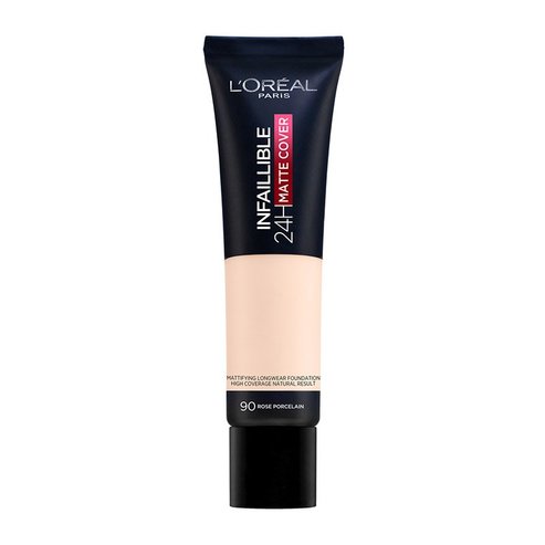 L\'Oreal Paris Infaillible 24h Matte Cover Foundation 30ml - 90 Rose Porcelain