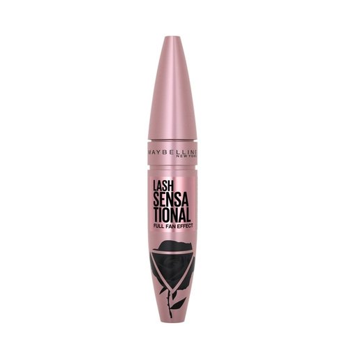 Maybelline Lash Sensational Spesial Edition Спирала за обем и разделяне на миглите с впечатляващ ефект на вентилаторен ефект - Midnight Black