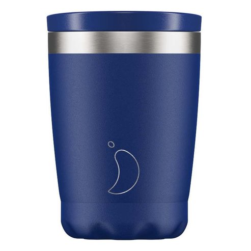 Chilly\'s Coffee Cup 340ml - Matte Blue