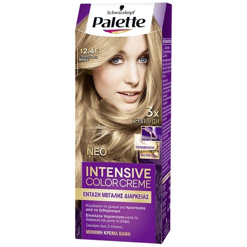 Schwarzkopf Palette Intensive Hair Color Creme Kit 1 Брой - 12.46 Бело бежово