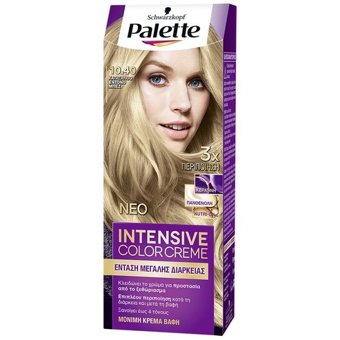 Schwarzkopf Palette Intensive Hair Color Creme Kit 1 Брой - 10.40 Светло русо наситено бежово